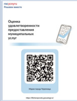Оценка удовлетворенности предоставления муниципальных услуг Оценка удовлетворенности предоставления муниципальных услуг.